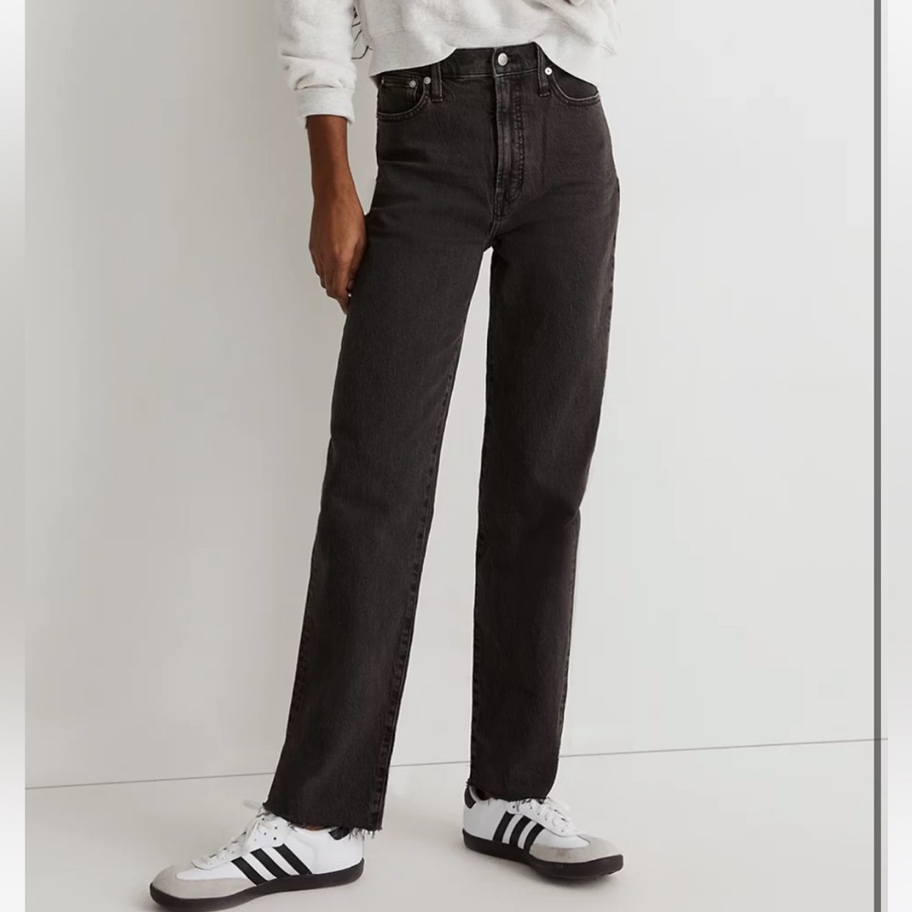Madewell Perfect Vintage Straight Jeans Lunar